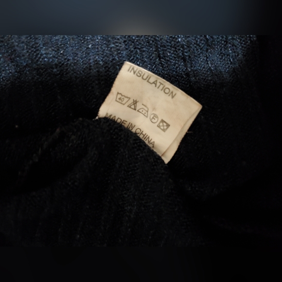 Navy blue long sleeve top - Picture 5 of 6